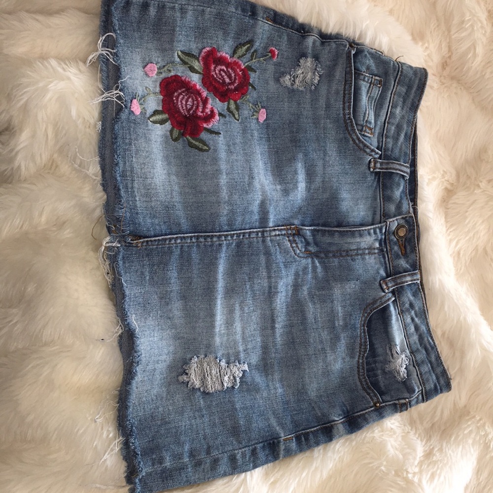 Denim skirt